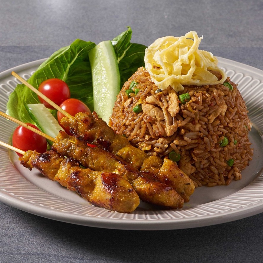 Order Secret Recipe Fried Rice with Satay Online for Delivery Secret