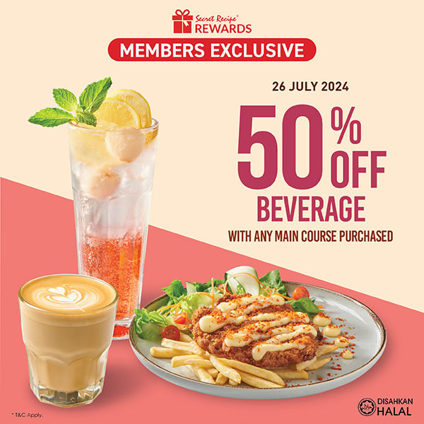 Promo Tea Time Tea Time Special | Secret Recipe